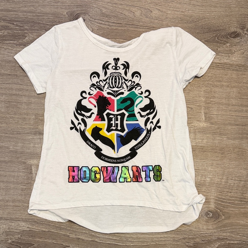 Warner Bros. Harry Potter White Graphic Tee